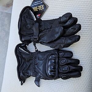 Harley Davidson leather motorcycle gloves. Large